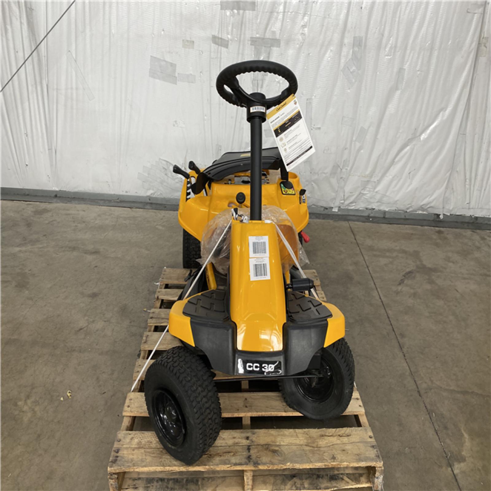 Houston Location AS IS- Cub Cadet CC30H Riding Mower