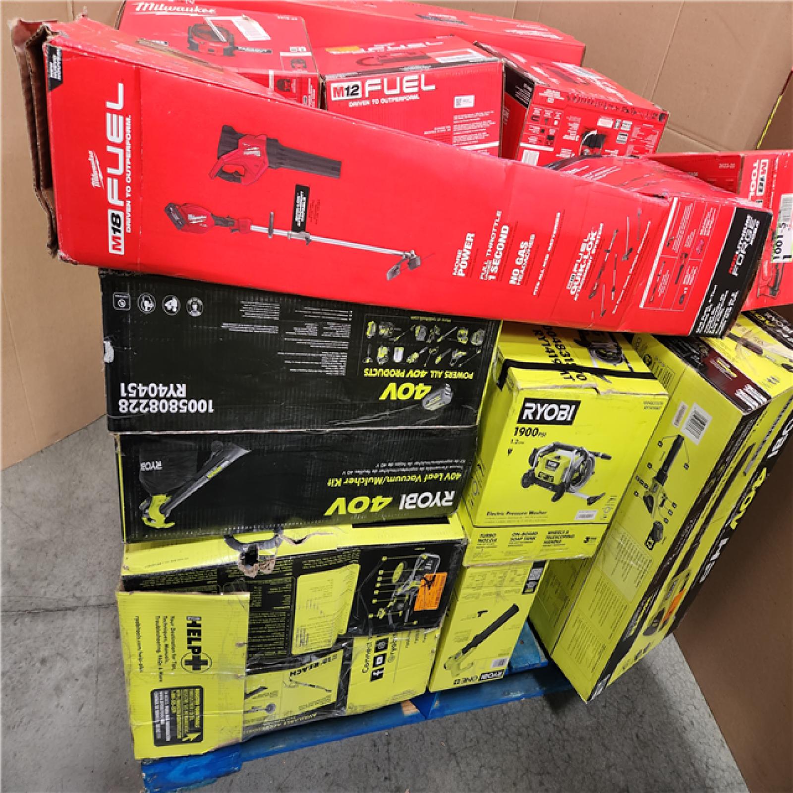 California AS-IS TOOL PALLET