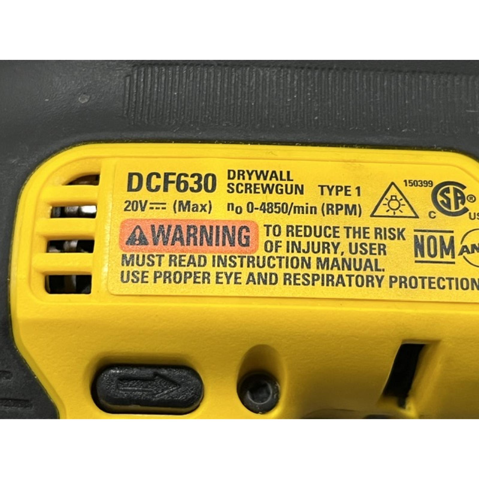 AS-IS DEWALT XR 20V MAX Lithium-Ion Cordless Brushless Screw Gun (Tool Only)
