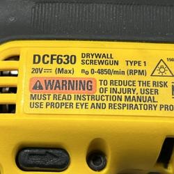 AS-IS DEWALT XR 20V MAX Lithium-Ion Cordless Brushless Screw Gun (Tool Only)