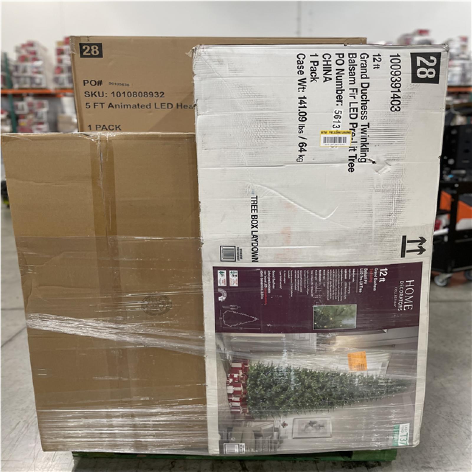 DALLAS LOCATION -AS-IS MIXED HOLIDAY PALLET