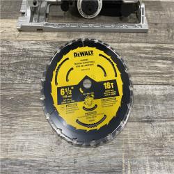 AS-IS DEWALT 20-Volt MAX Lithium-Ion Cordless 6-1/2 in. Circular Saw (Tool-Only)