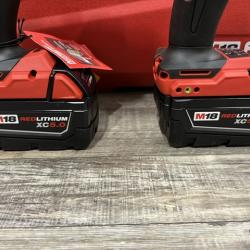 NEW - Milwaukee FUEL 18V Lithium-Ion Brushless Cordless Hammer Drill and Impact Driver Combo Kit