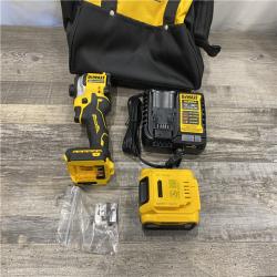 AS-IS DEWALT ATOMIC 20V MAX Lithium-Ion Cordless 1/4 in. Brushless Impact Driver Kit