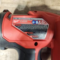 HOUSTON LOCATION - AS - IS Milwaukee FUEL 18-Volt Lithium-Ion Brushless Cordless 18-Gauge 1/4 in. Narrow Crown Stapler (Tool-Only)