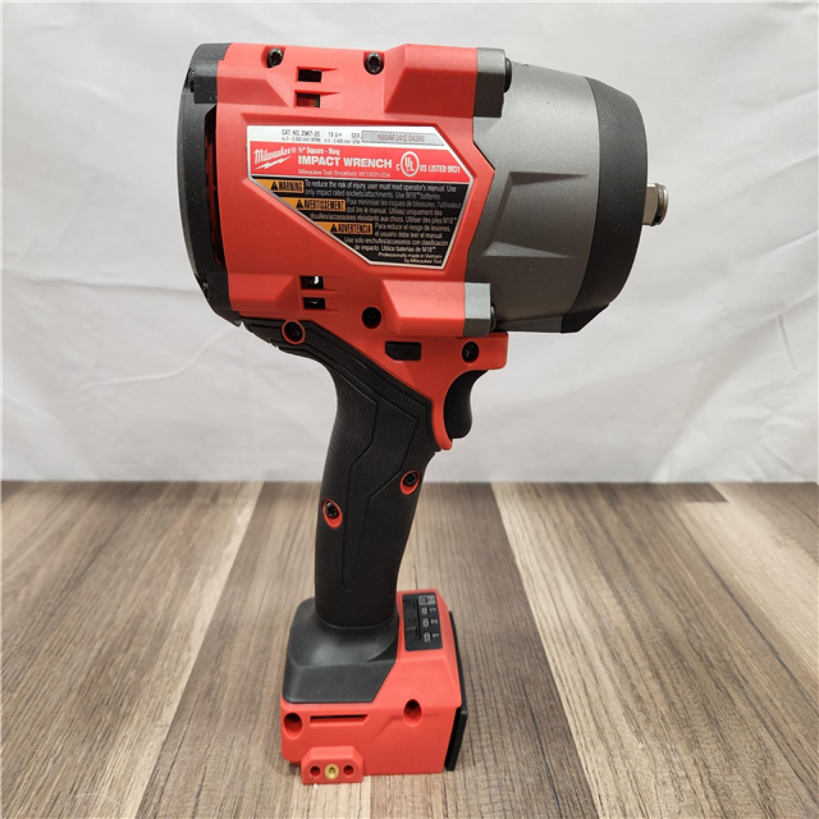 AS-IS - Milwaukee M18 FUEL 18V Lithium-Ion Brushless Cordless 1/2 in. Impact Wrench with Friction Ring