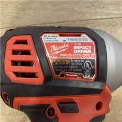 AS-IS Milwaukee 18V Lithium-Ion Cordless 1/4 in. Hex Impact Driver (Tool-Only)