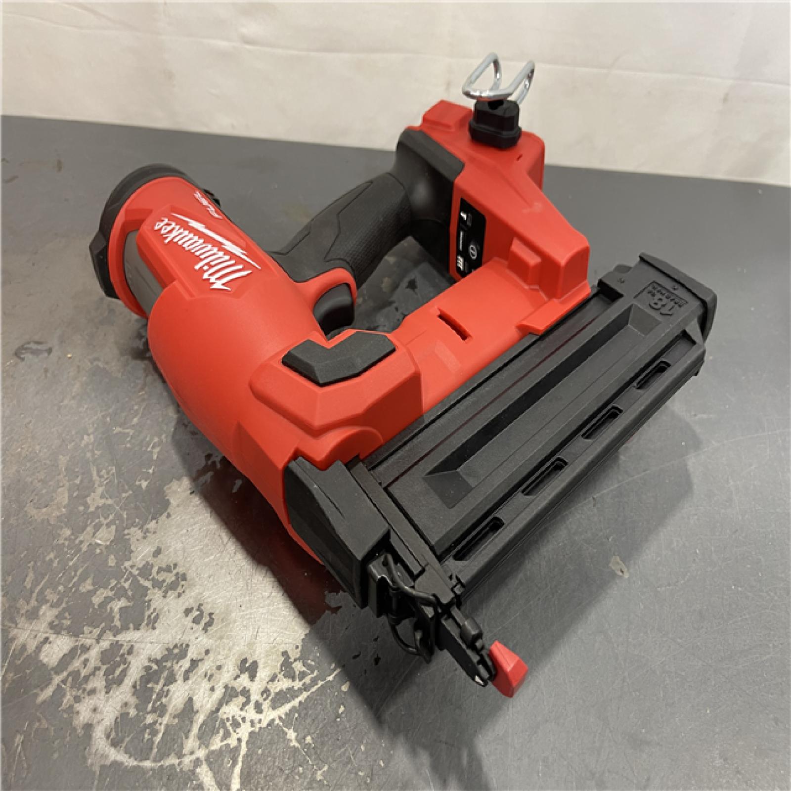 AS-IS - Milwaukee M18 FUEL 18-Volt Lithium-Ion Brushless Cordless Gen II 18-Gauge Brad Nailer