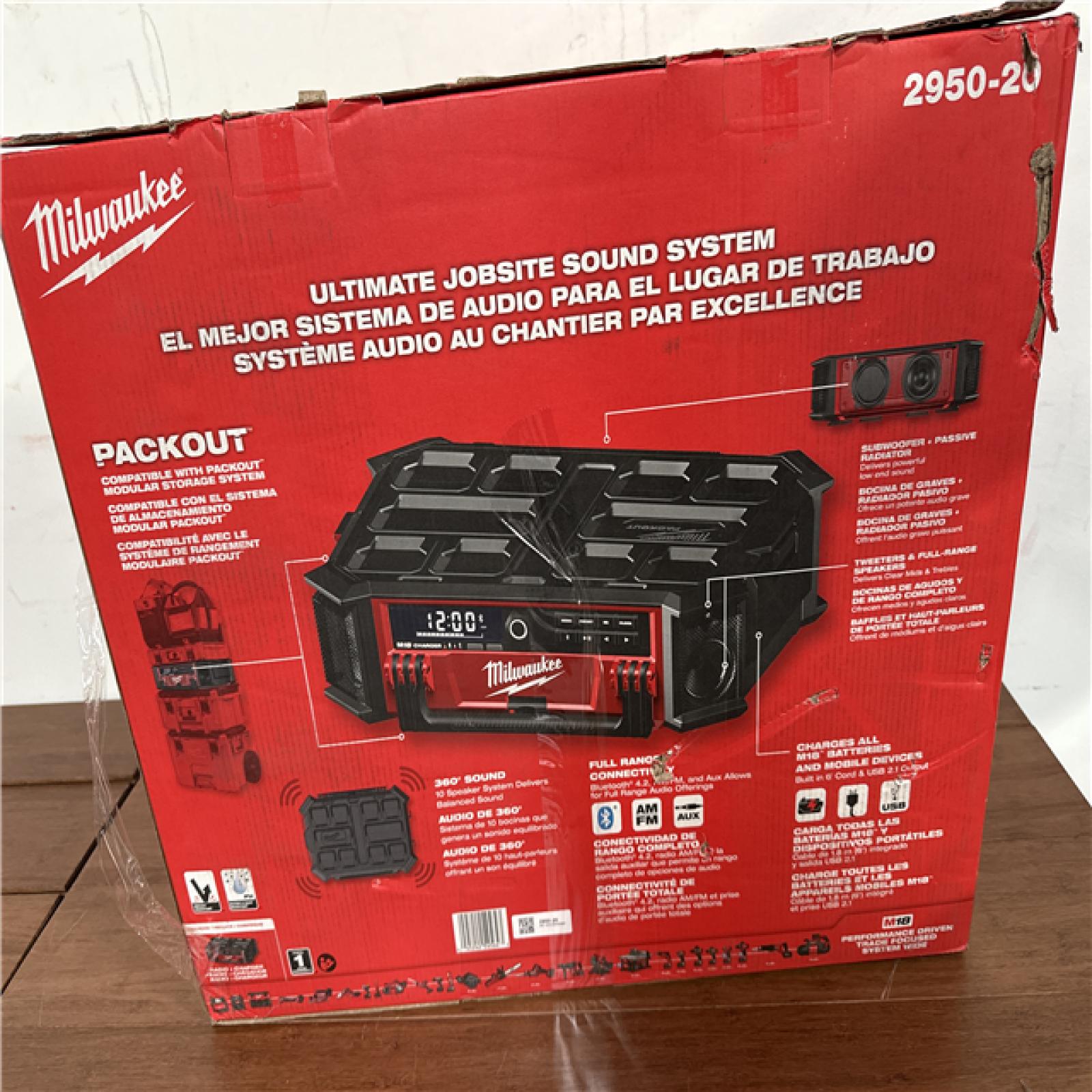 California NEW Milwaukee Packout Radio
