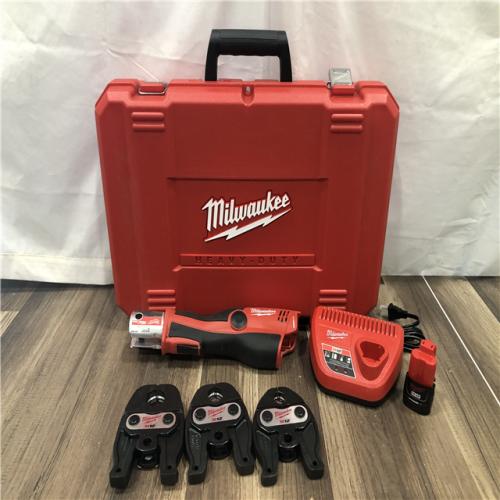 AS-IS Milwaukee 12-Volt Lithium-Ion Force Logic Cordless Press Tool Kit