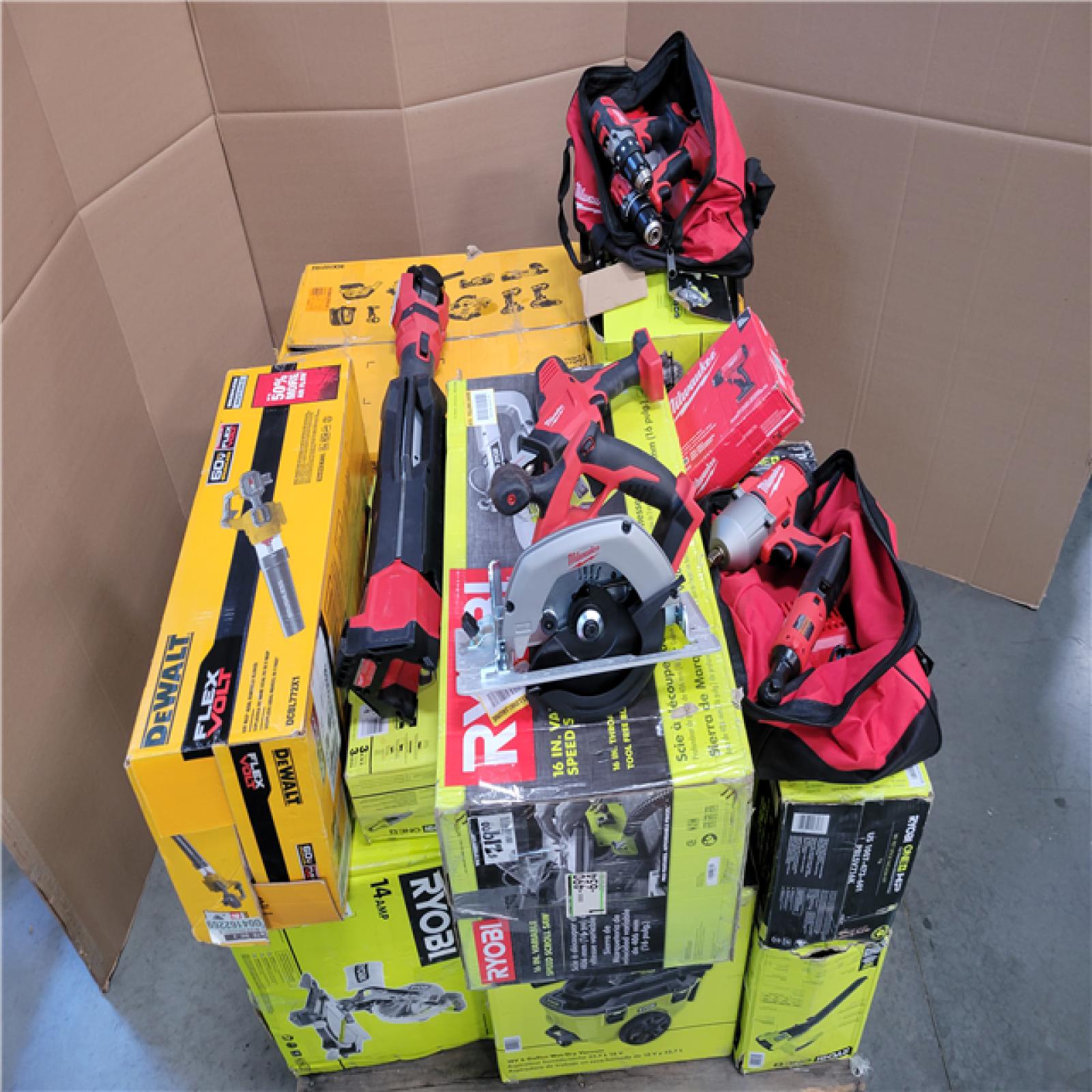 CALIFORNIA AS-IS TOOL PALLET