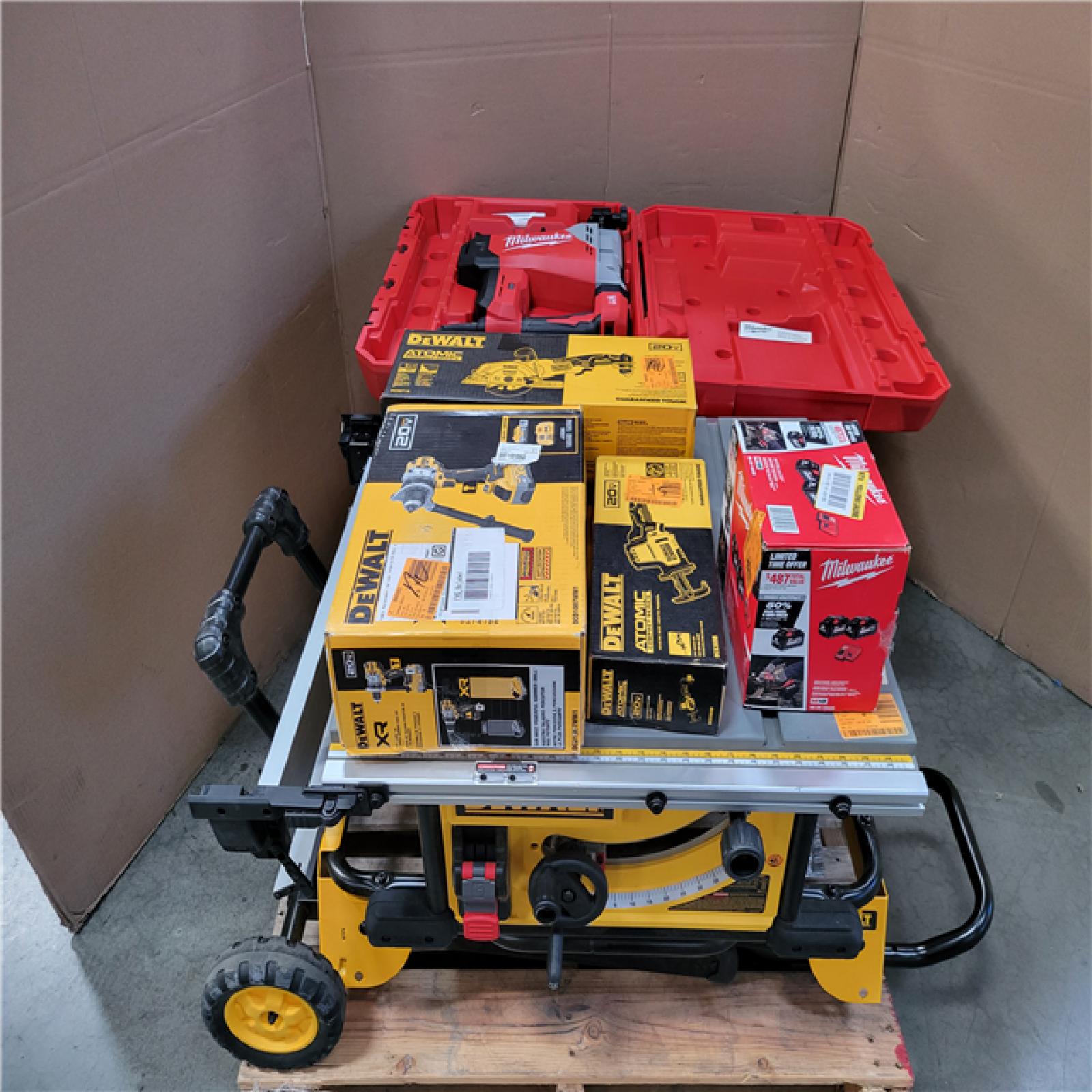 CALIFORNIA AS-IS TOOL PALLET