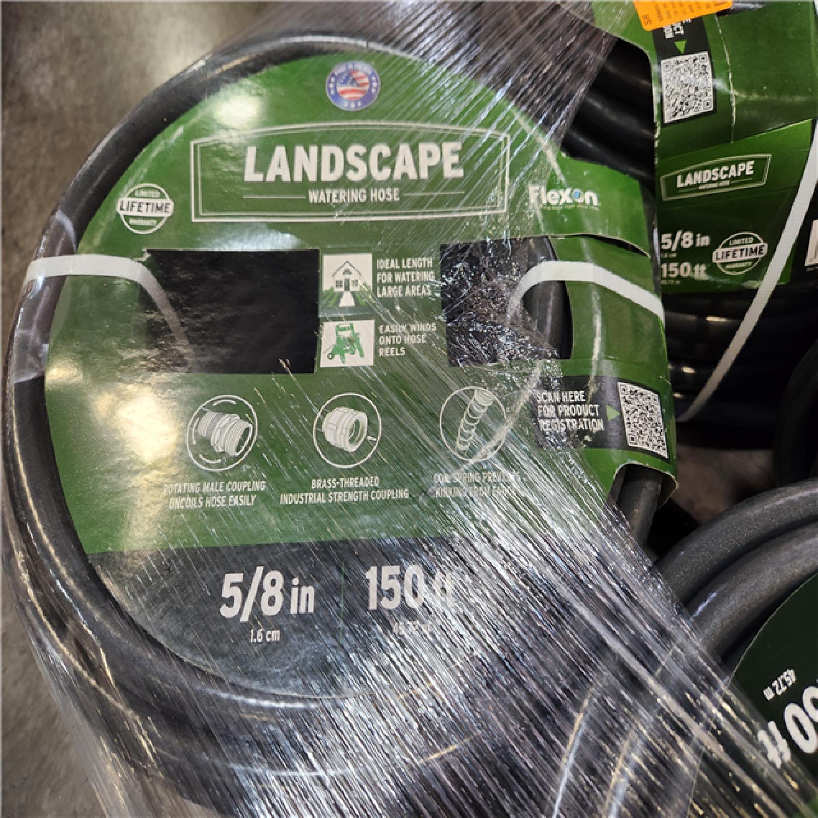 Phoenix NEW Flexon 5/8 in. Dia x 150 ft. Supreme Duty Water Hose Pallet (10-Hoses)