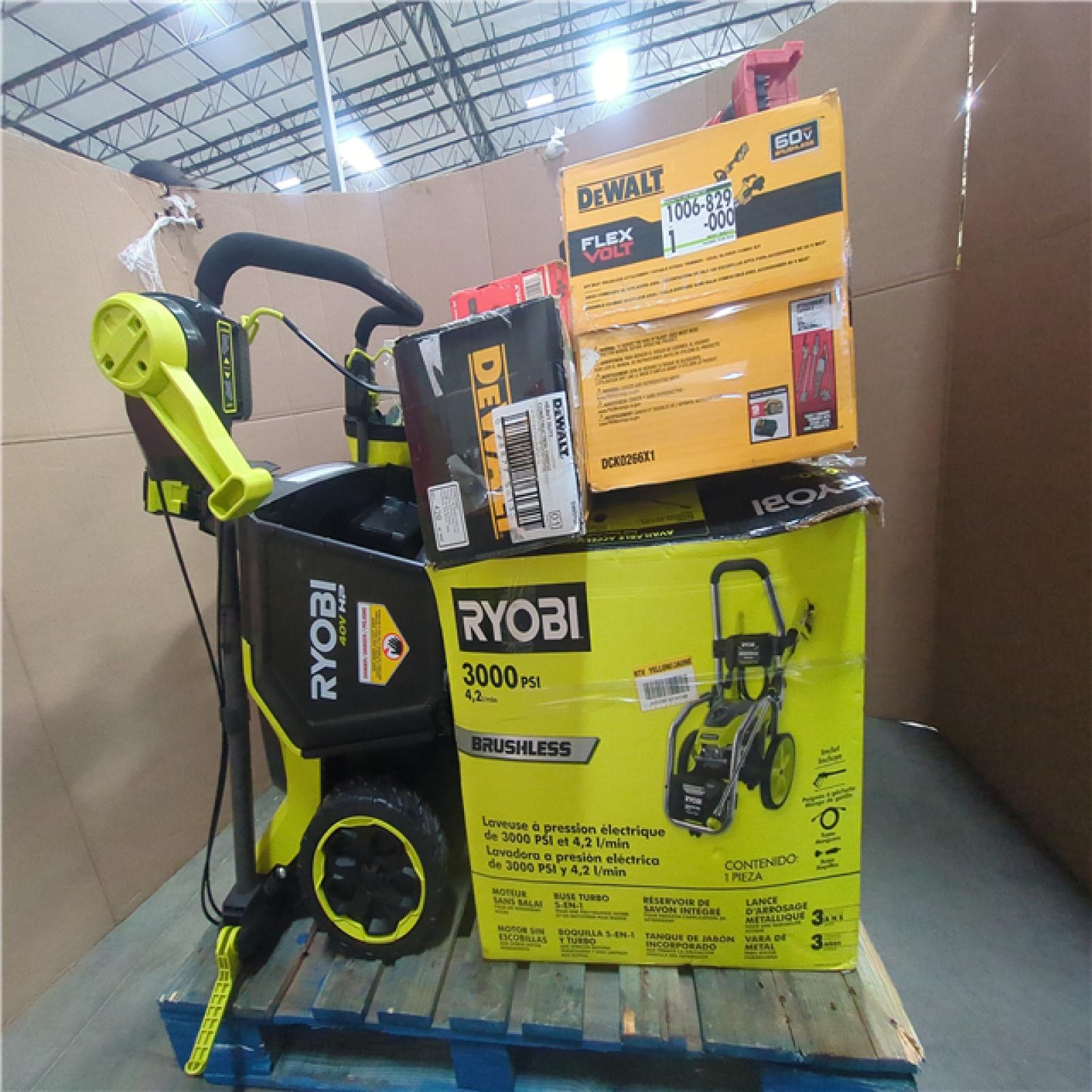 CALIFORNIA AS-IS TOOL PALLET