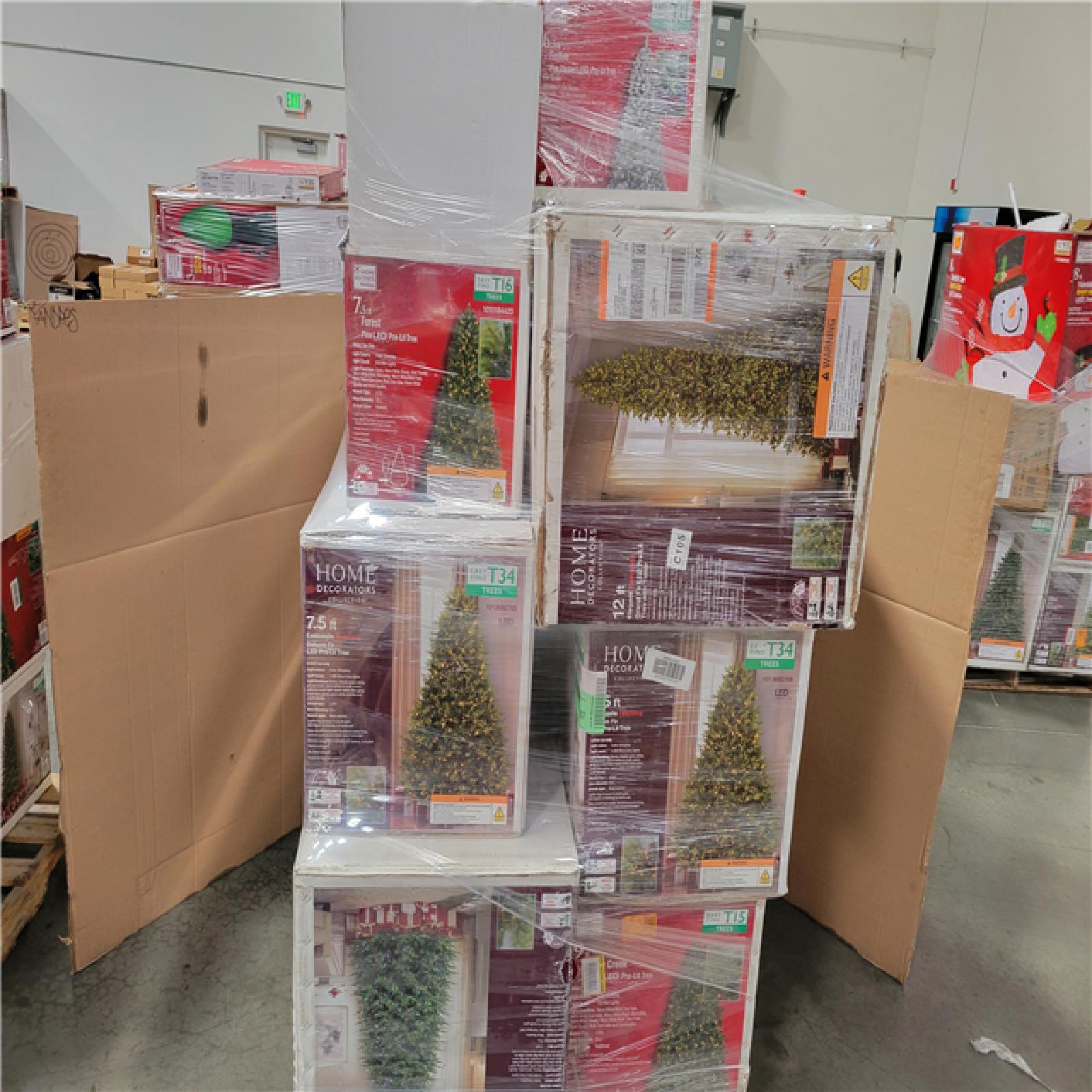 California AS-IS Holiday Pallet