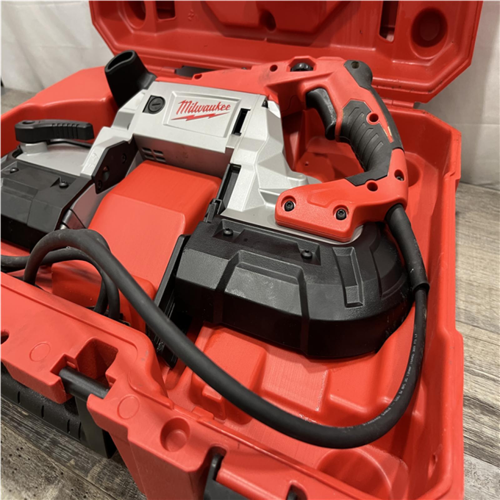 AS-IS Milwaukee 11 Amp Deep Cut Band Saw with Hard Case