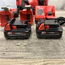 AS-IS Milwaukee 18V Lithium-Ion Brushless Cordless Compact Drill/Impact Combo Kit