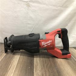 AS-IS Milwaukee FUEL 18V Lithium-Ion Brushless Cordless Super SAWZALL Orbital Reciprocating Saw (Tool-Only)