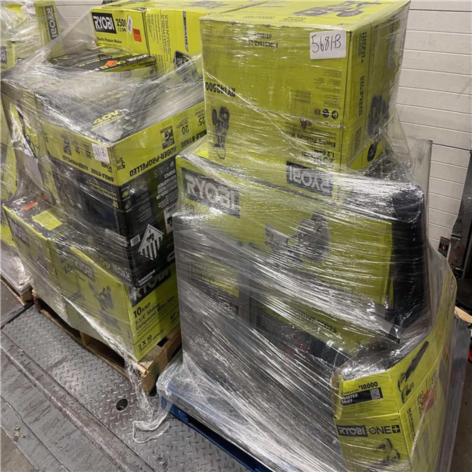 Pittston Location As-Is Power Tools Partial Truckload (14 pallets) 5681-B