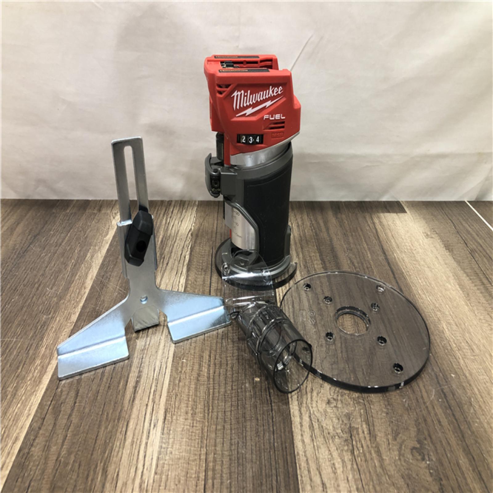 AS-IS Milwaukee M18 FUEL 18V Lithium-Ion Brushless Cordless Compact Router (Tool-Only)