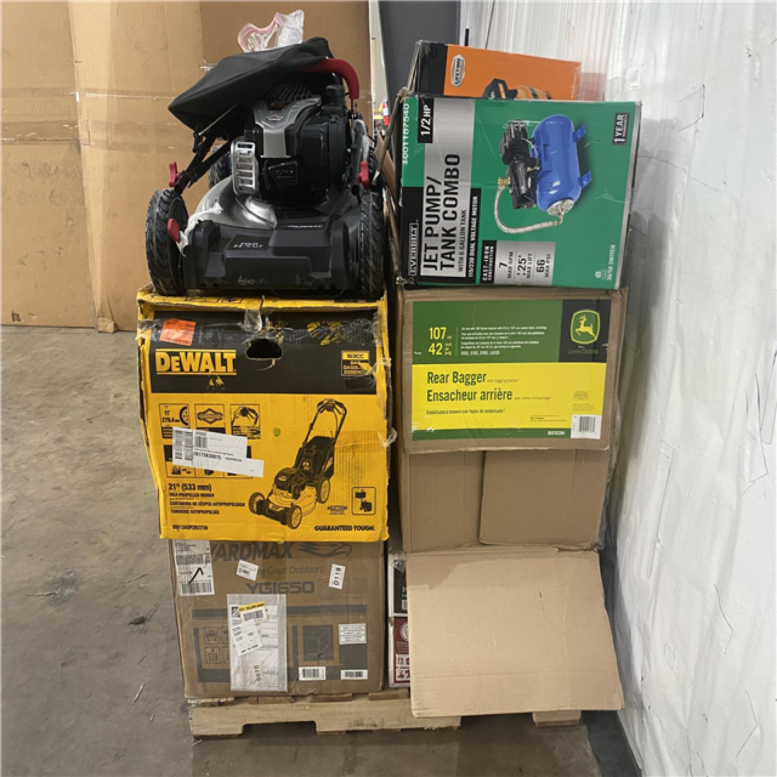 Houston Location AS IS - outdoor pallet