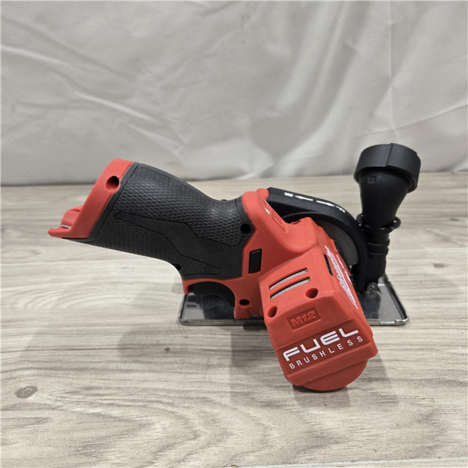 AS-IS Milwaukee M12 FUEL 12V Cordless 3 in. Cut Off Saw (Tool-Only)