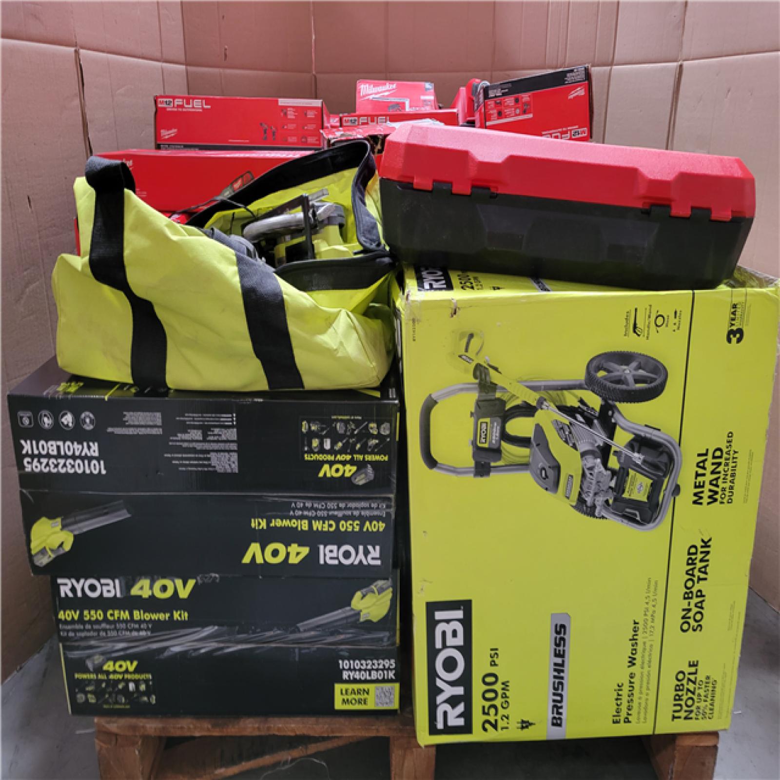 CALIFORNIA AS-IS TOOL PALLET