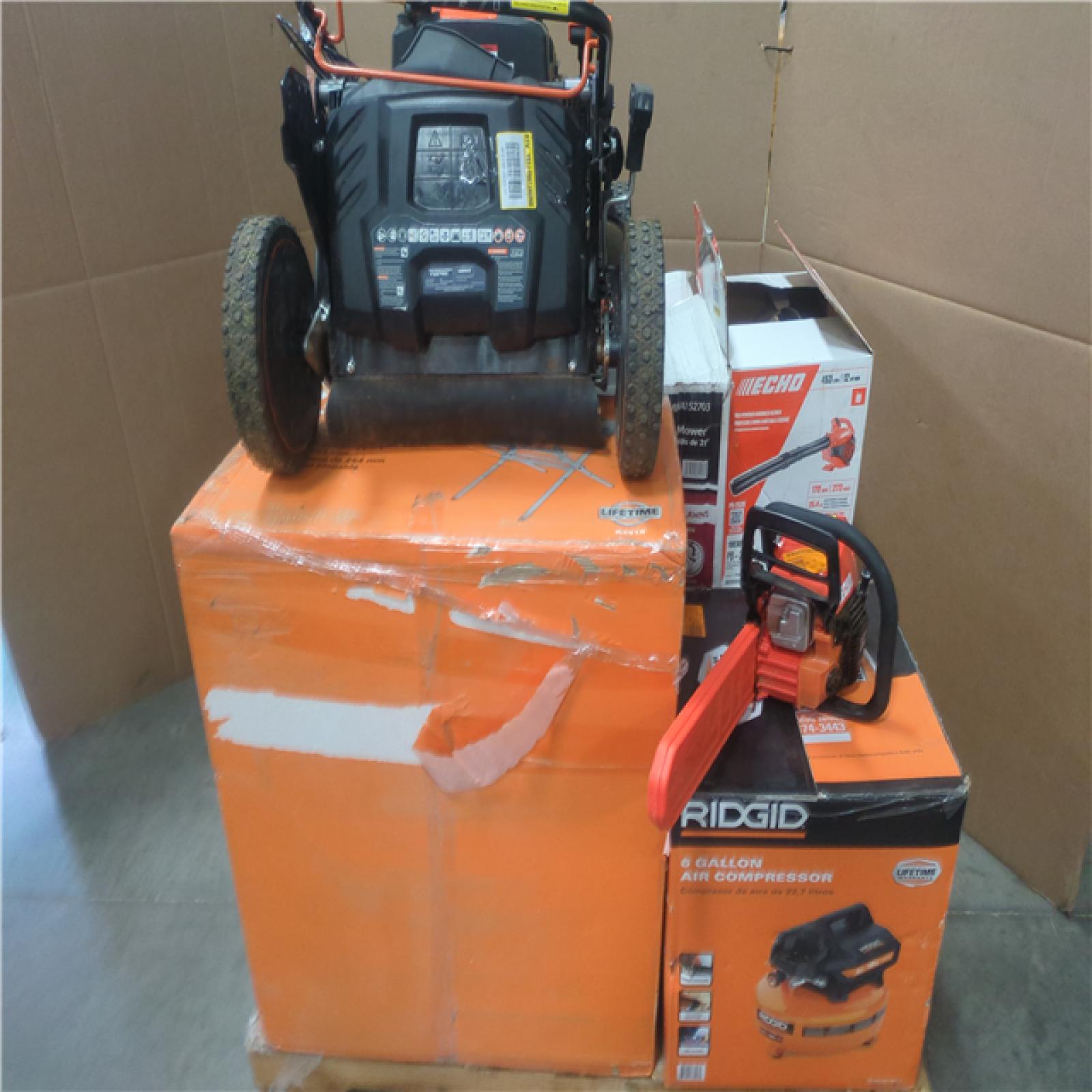California AS-IS OUTDOOR POWER EQUIPMENT