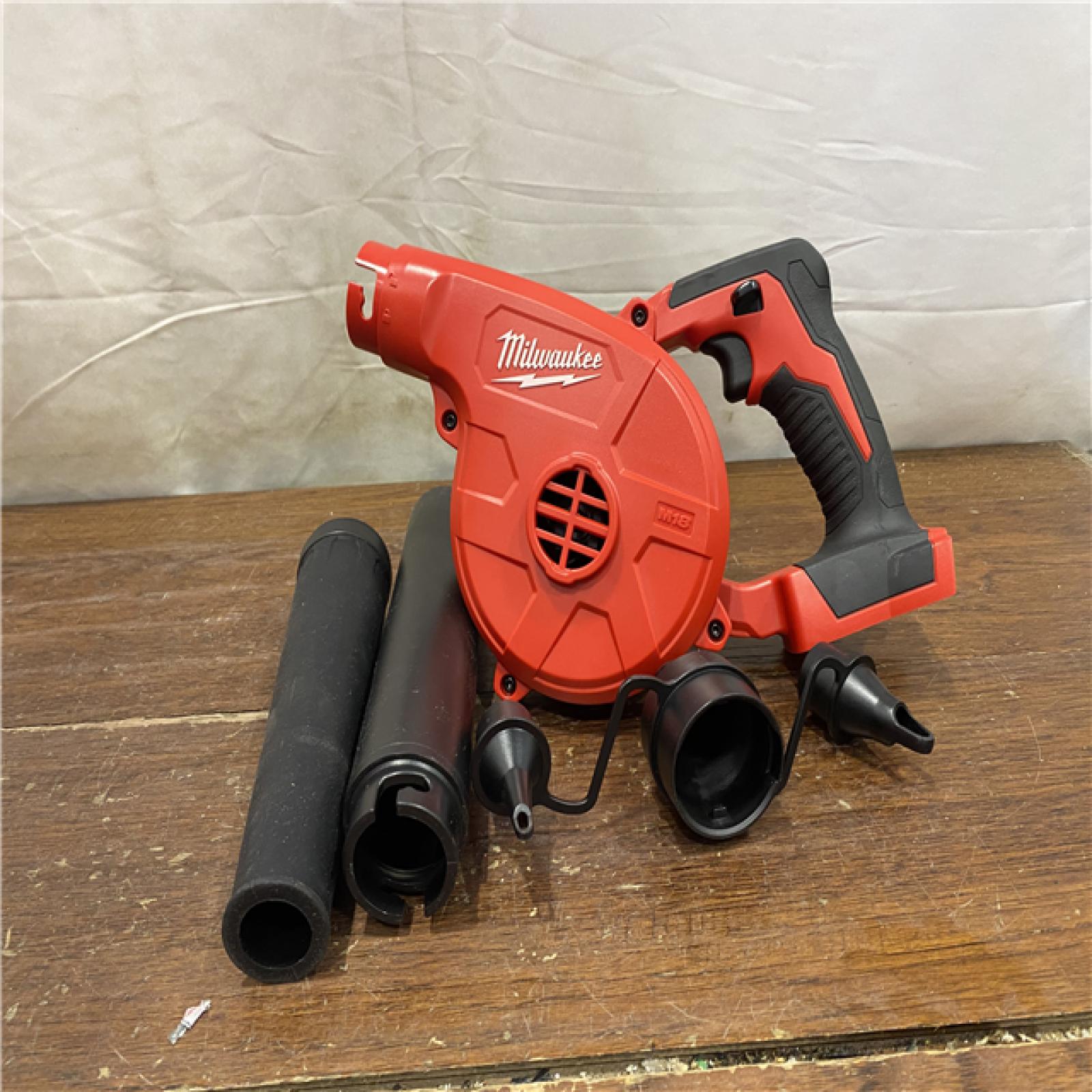 AS-IS Milwaukee M18 18-Volt Lithium-Ion Cordless Compact Blower (Tool-Only)