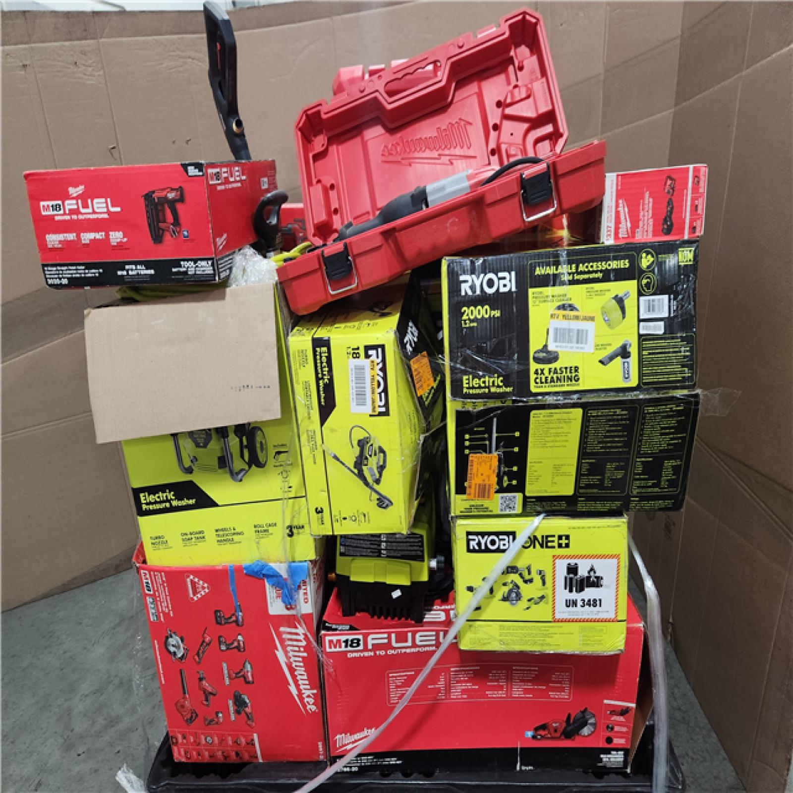 CALIFORNIA AS-IS TOOL PALLET