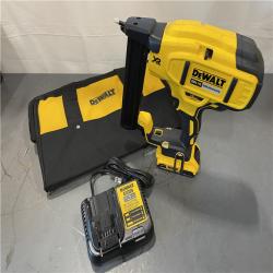 AS-IS - DeWALT 20V MAX XR Lithium-Ion Cordless 18-Gauge Narrow Crown Stapler Kit