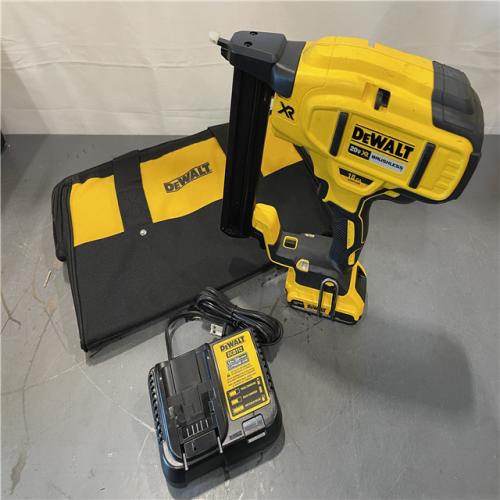 AS-IS - DeWALT 20V MAX XR Lithium-Ion Cordless 18-Gauge Narrow Crown Stapler Kit