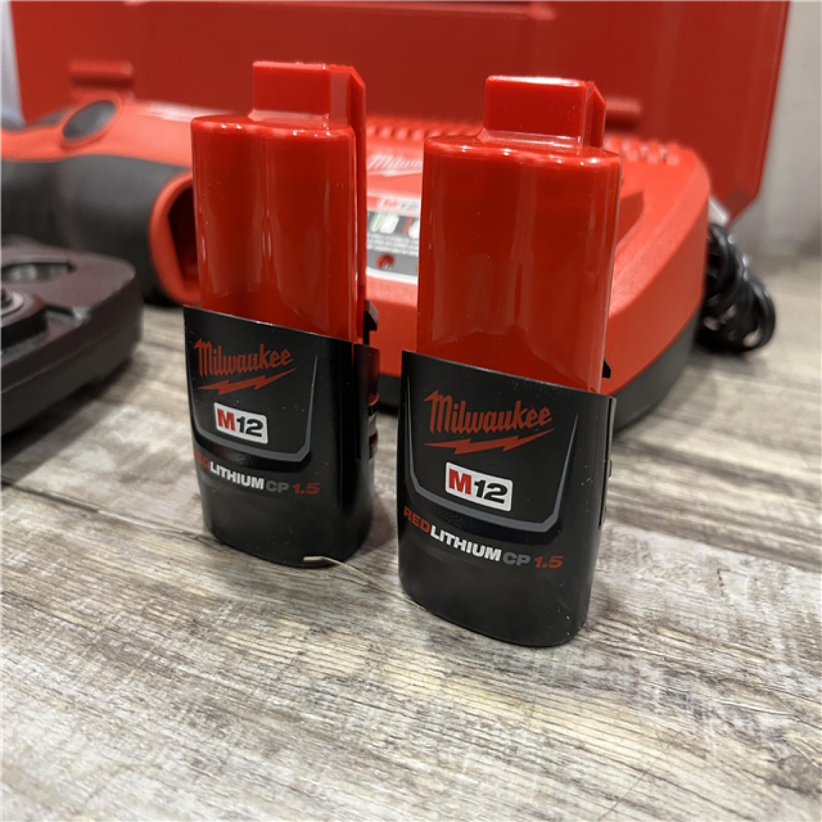 AS-IS Milwaukee 12-Volt Lithium-Ion Force Logic Cordless Press Tool Kit