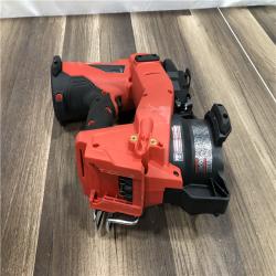 AS-IS Milwaukee FUEL 18-Volt Lithium-Ion Brushless Cordless Coil Roofing Nailer (Tool Only)