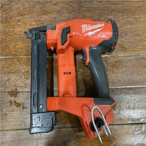 AS-IS M18 FUEL 18-Volt Lithium-Ion Brushless Cordless 18-Gauge 1/4 in. Narrow Crown Stapler (Tool-Only)