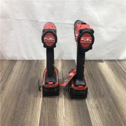 AS-IS Milwaukee  FUEL 18V Lithium-Ion Brushless Cordless Hammer Drill and Impact Driver Combo Kit