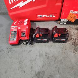 HOUSTON LOCATION - AS-IS (APPEARS LIKE NEW) M18 FUEL 18V Lithium-Ion Brushless Cordless Hammer Drill and Impact Driver Combo Kit (2-Tool) with 2 Batteries