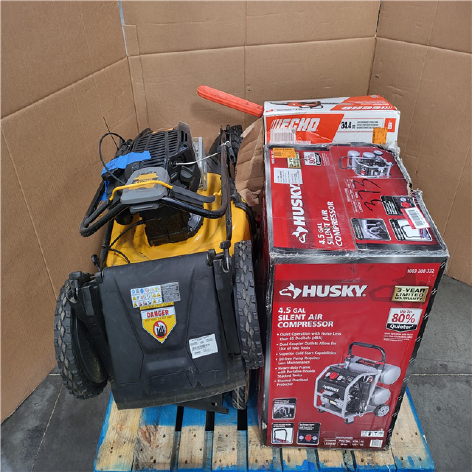 CALIFORNIA AS-IS OUTDOOR POWER EQUIPMENT
