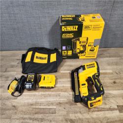 HOUSTON LOCATION - AS-IS DEWALT ATOMIC 20V MAX Lithium Ion Cordless 23 Gauge Pin Nailer Kit