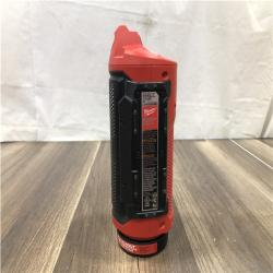 AS-IS Milwaukee 12-Volt Lithium-Ion Cordless Bluetooth Jobsite Speaker with PACKOUT Compatibility