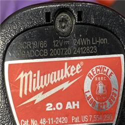 AS-IS Milwaukee 12-Volt Lithium-Ion Cordless Drain Cleaning Airsnake Air Gun Kit