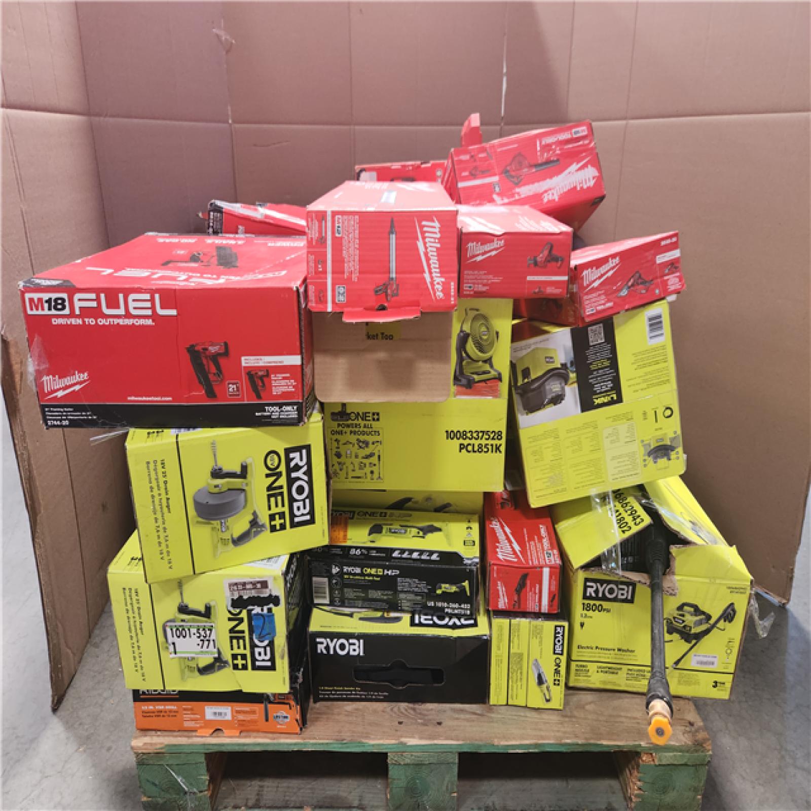 CALIFORNIA AS-IS TOOL PALLET