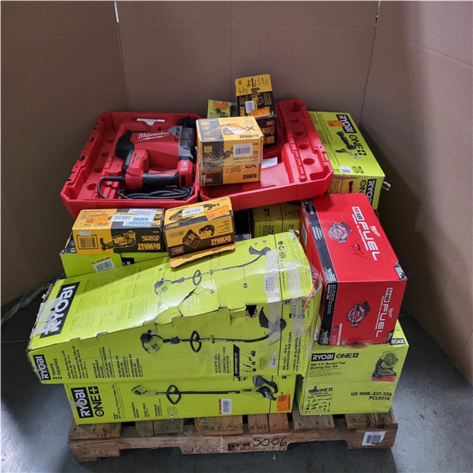 CALIFORNIA AS-IS TOOL PALLET