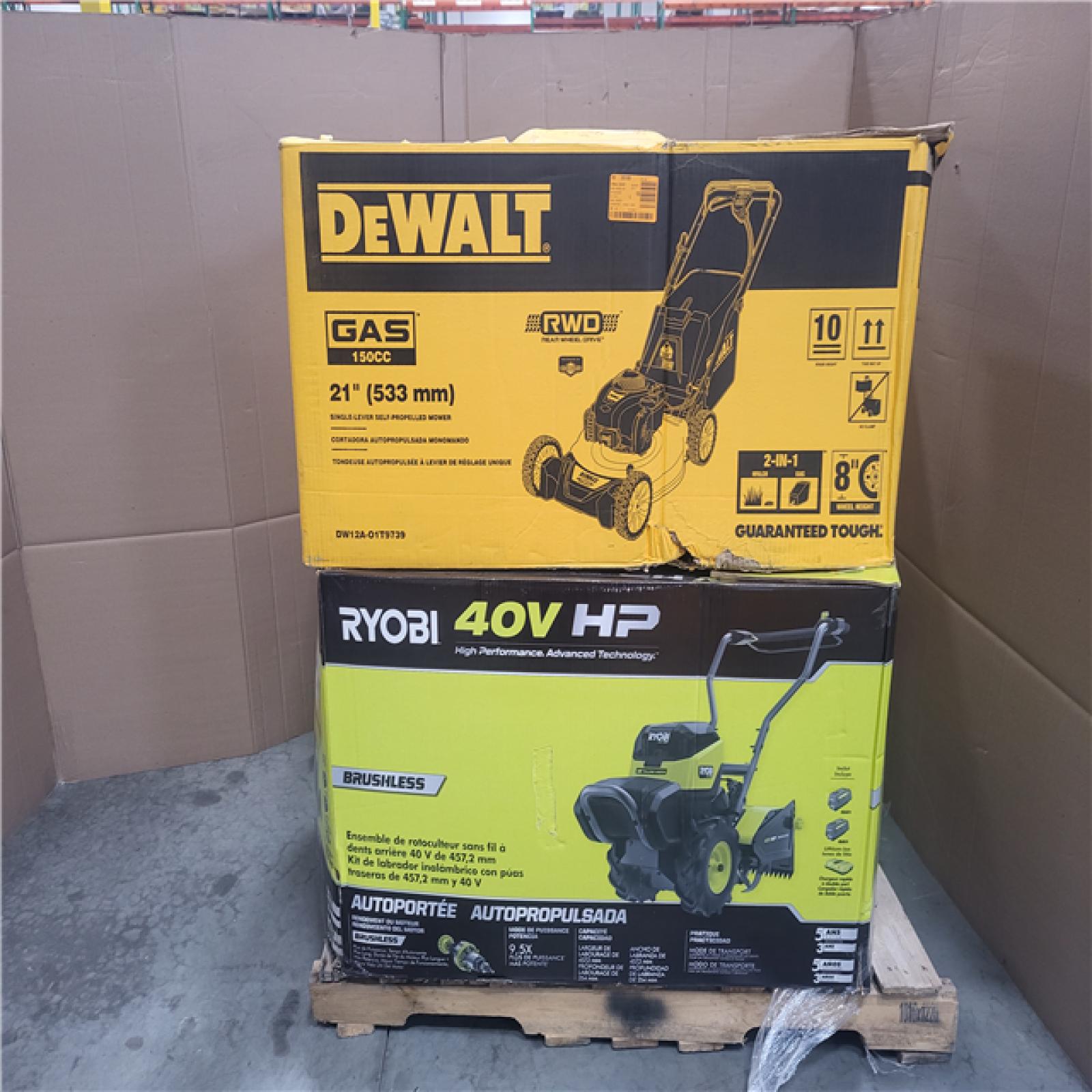 CALIFORNIA AS-IS OUTDOOR POWER EQUIPMENT