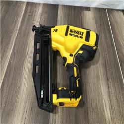 AS-IS DEWALT 20V MAX XR 16-Gauge Electric Cordless Angled Finishing Nailer Kit