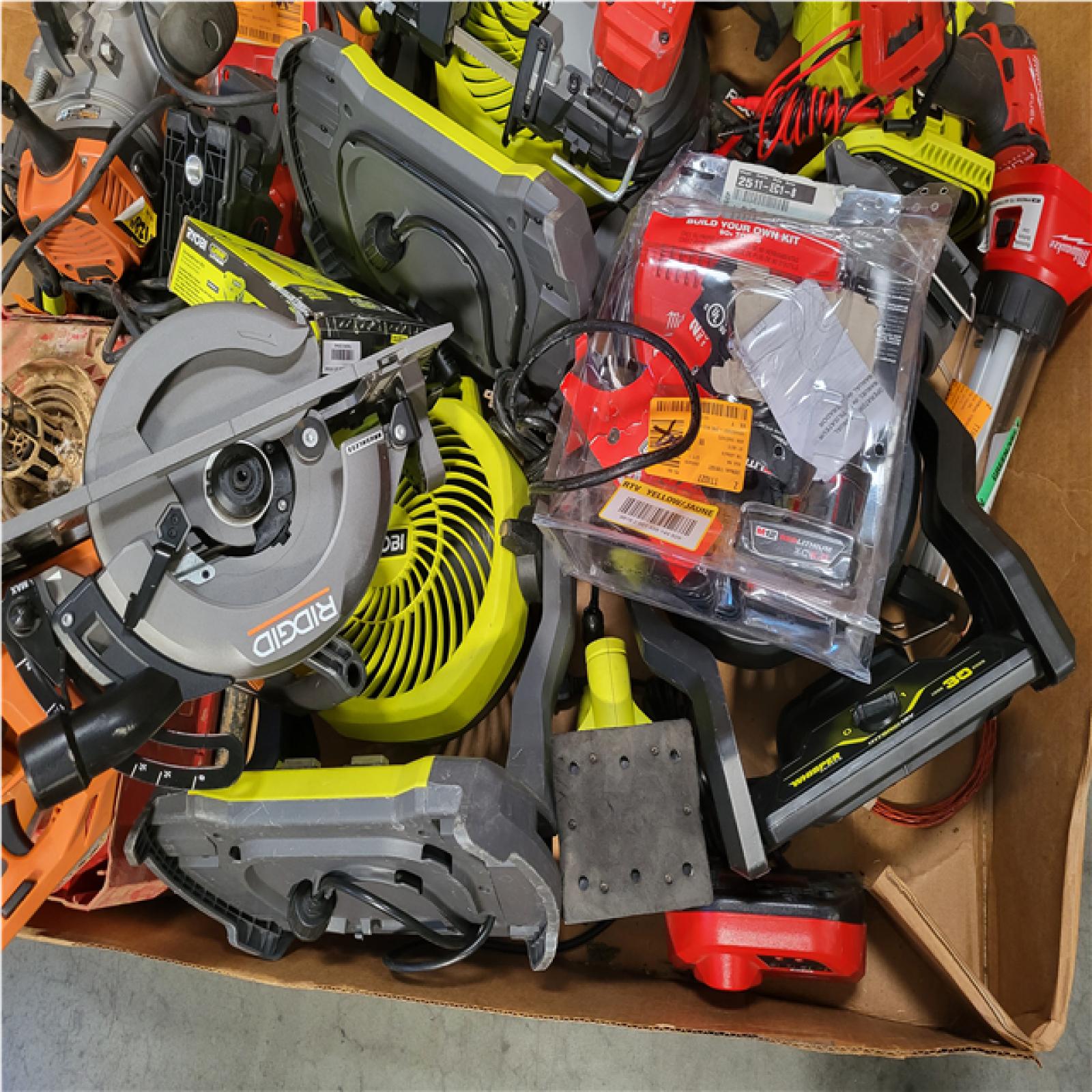 CALIFORNIA AS-IS TOOL PALLET