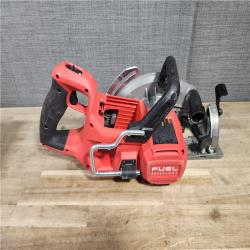 HOUSTON LOCATION - AS-IS MILWAUKEE 7-1/4 REAR HANDLE CIRCULAR SAW (TOOL ONLY)