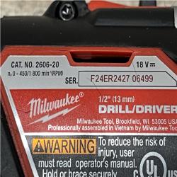 AS-IS Milwaukee 18V Lithium-Ion Cordless Drill Driver/Impact Driver Combo Kit