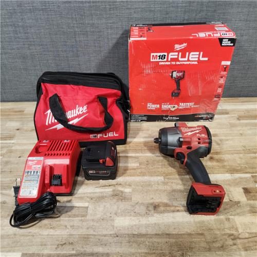 HOUSTON LOCATION - AS-IS Milwaukee FUEL 18V Lithium-Ion Brushless Cordless 1/2 in. Impact Wrench w/Friction Ring Kit