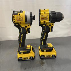 AS-IS - Dewalt ATOMIC 20-Volt MAX Lithium-Ion Cordless Combo Kit